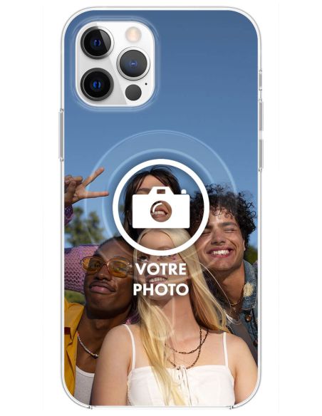 Coque MagSafe personnalisée compatible Apple iPhone 12 Pro