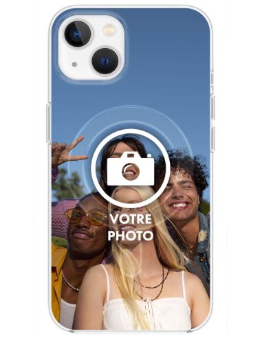 Coque MagSafe personnalisée compatible Apple iPhone 13