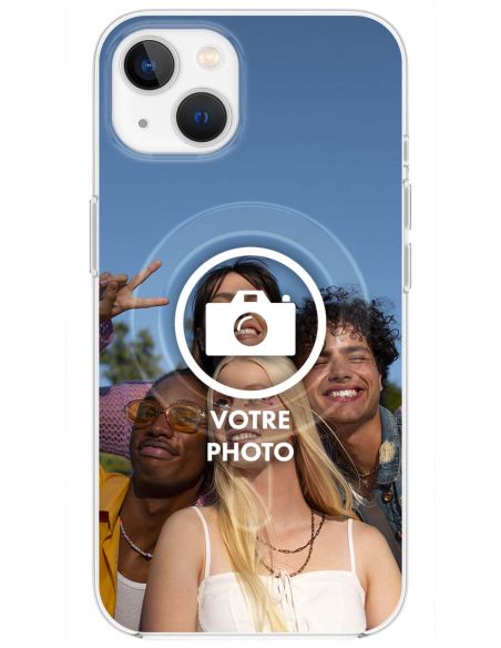 Coque MagSafe personnalisée compatible Apple iPhone 13