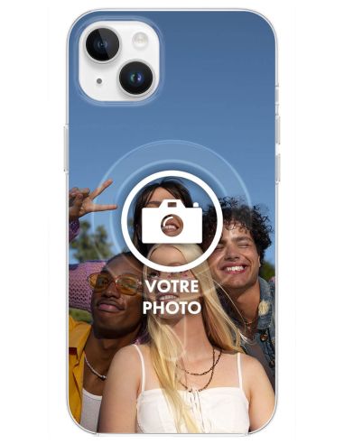 Coque MagSafe personnalisée compatible Apple iPhone 14 Plus