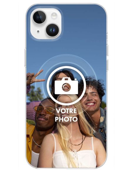 Coque MagSafe personnalisée compatible Apple iPhone 14 Plus