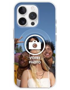 Coque MagSafe personnalisée compatible Apple iPhone 16 Pro