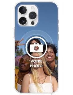 Coque MagSafe personnalisée compatible Apple iPhone 16 Pro Max