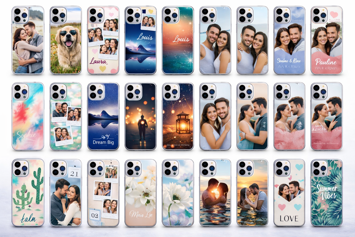 Idée coque personnalisée : 30 inspirations photo, couple et design