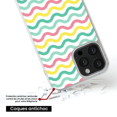 Vagues colorees 