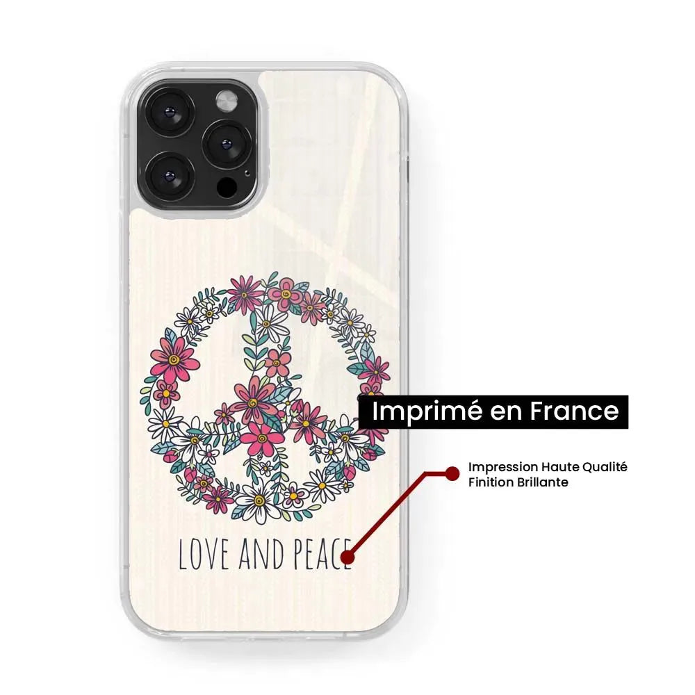 Love and peace floral 
