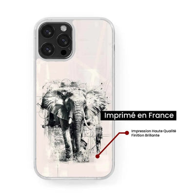 SB Éléphant N&B 