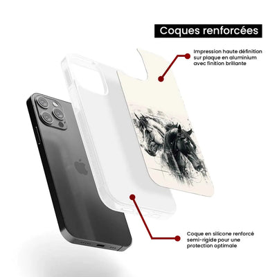 SB Chevaux N&B 