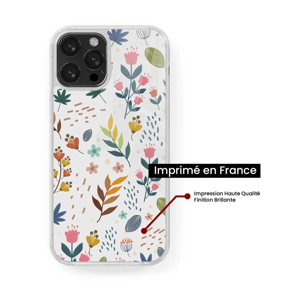 Fleurs colorées 