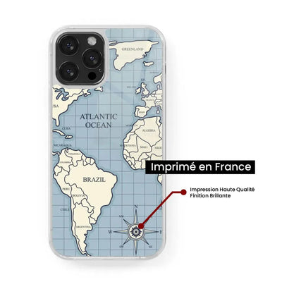 Map vintage 