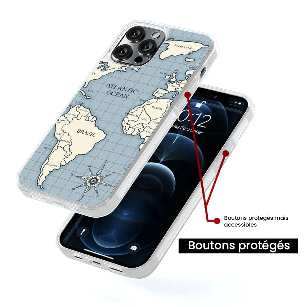 Map vintage 
