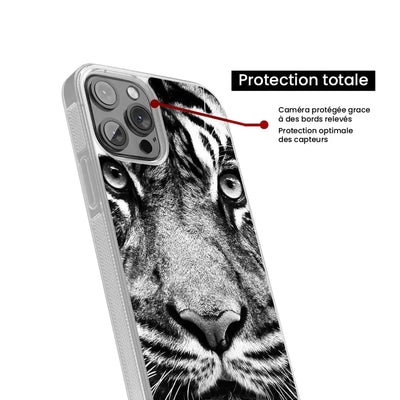 Tigre blanc et noir 