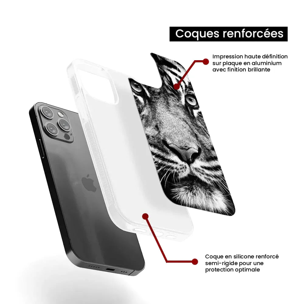 Tigre blanc et noir 