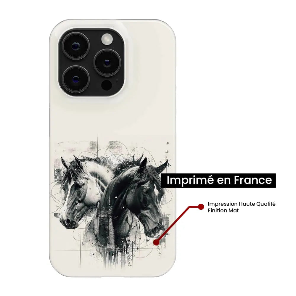 SB Chevaux N&B 