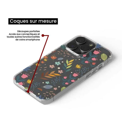 Fleurs colorées 