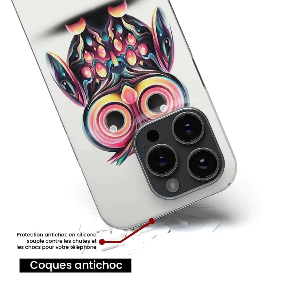 Hiboux coloré 