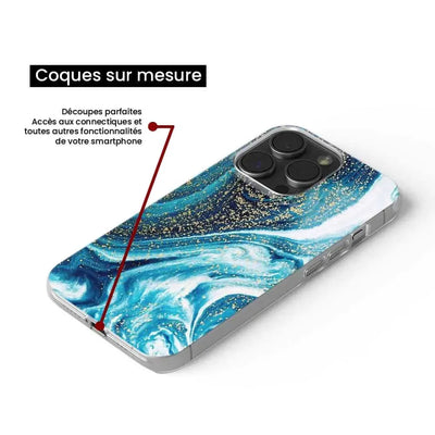 Marbre Bleu Pailleté 