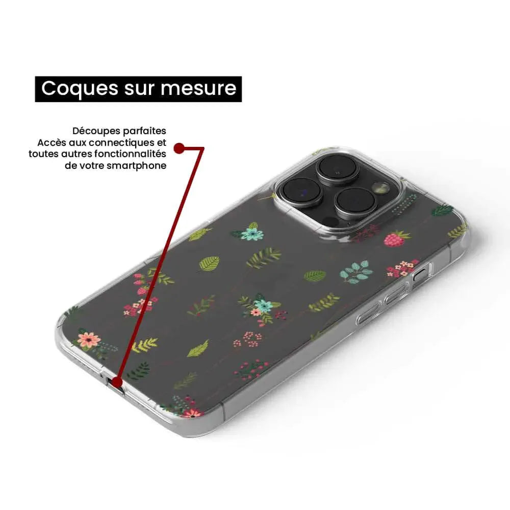 Montée de fleurs 