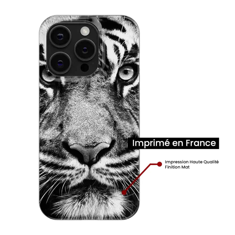 Tigre blanc et noir 