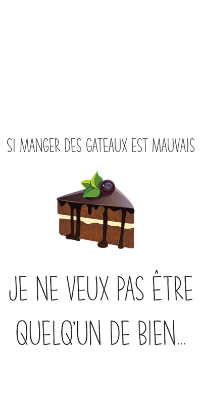 Manger des gâteaux