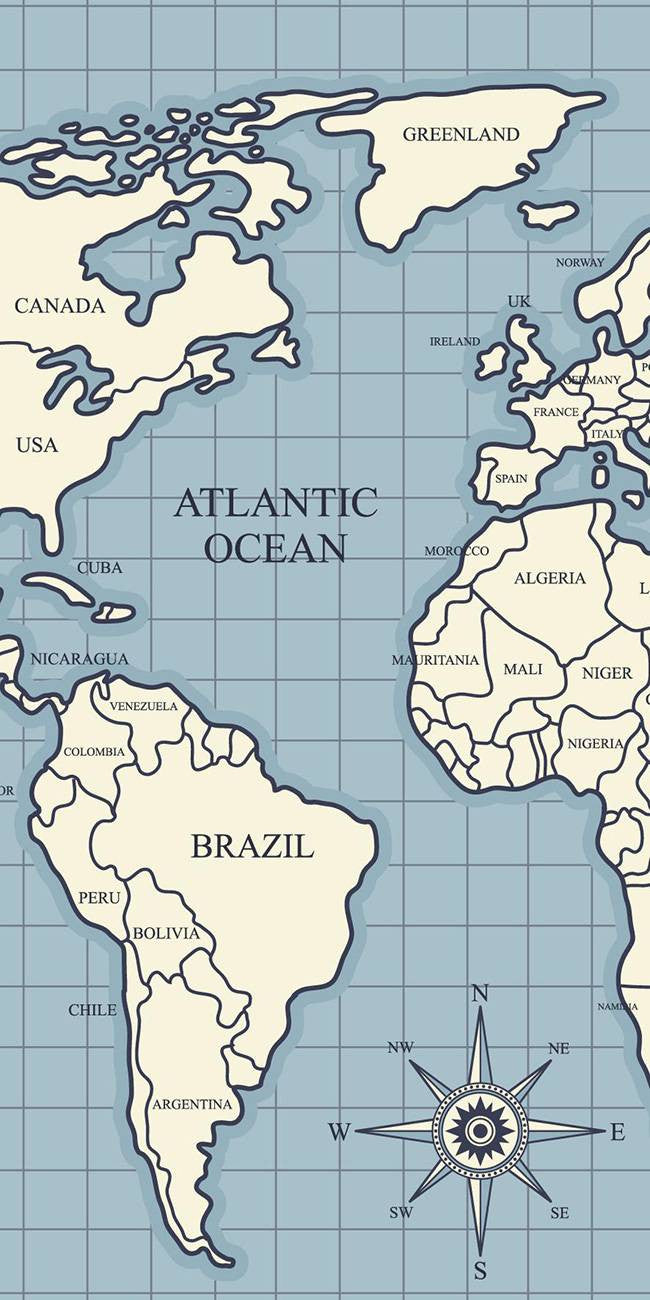 Map vintage