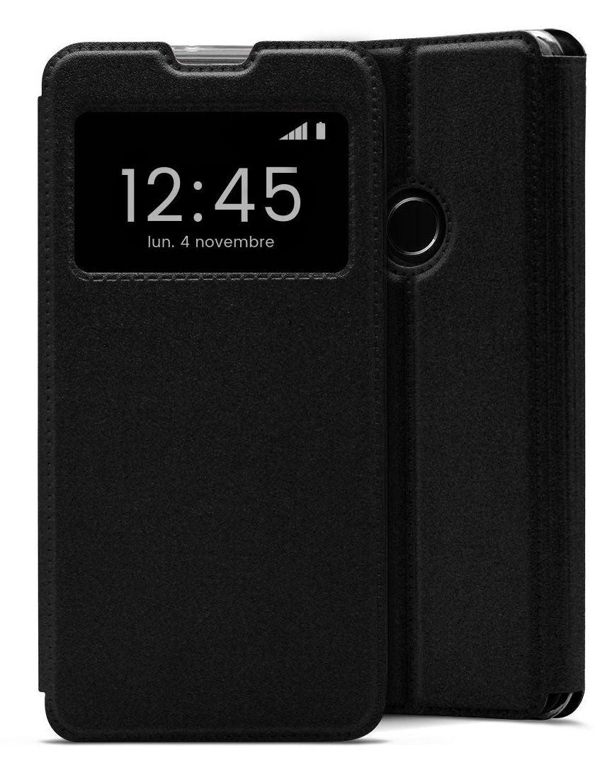 Etui folio en Simili cuir Noir pour Alcatel 1S 2021