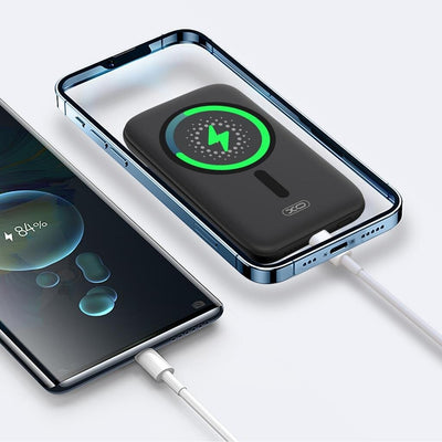 Batterie Externe Magnétique XO 20W 5000mAh Noir