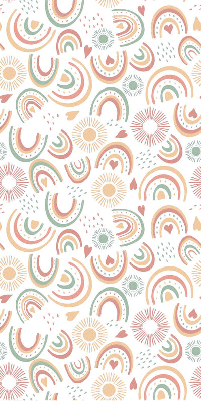 Pastel rainbow