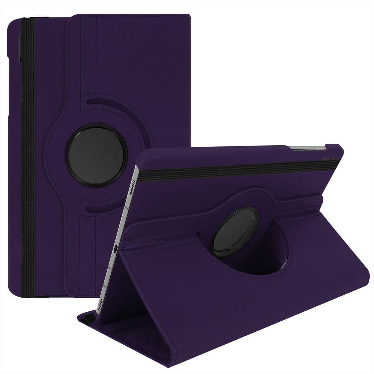 Etui housse tablette en Simili cuir Violet
