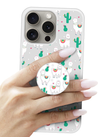Grip imprimé | Design Cactus et Alpaga
