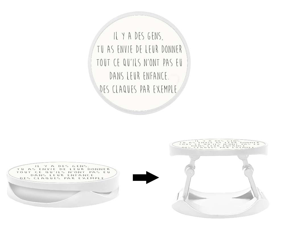 Grip imprimé | Design Citation 01
