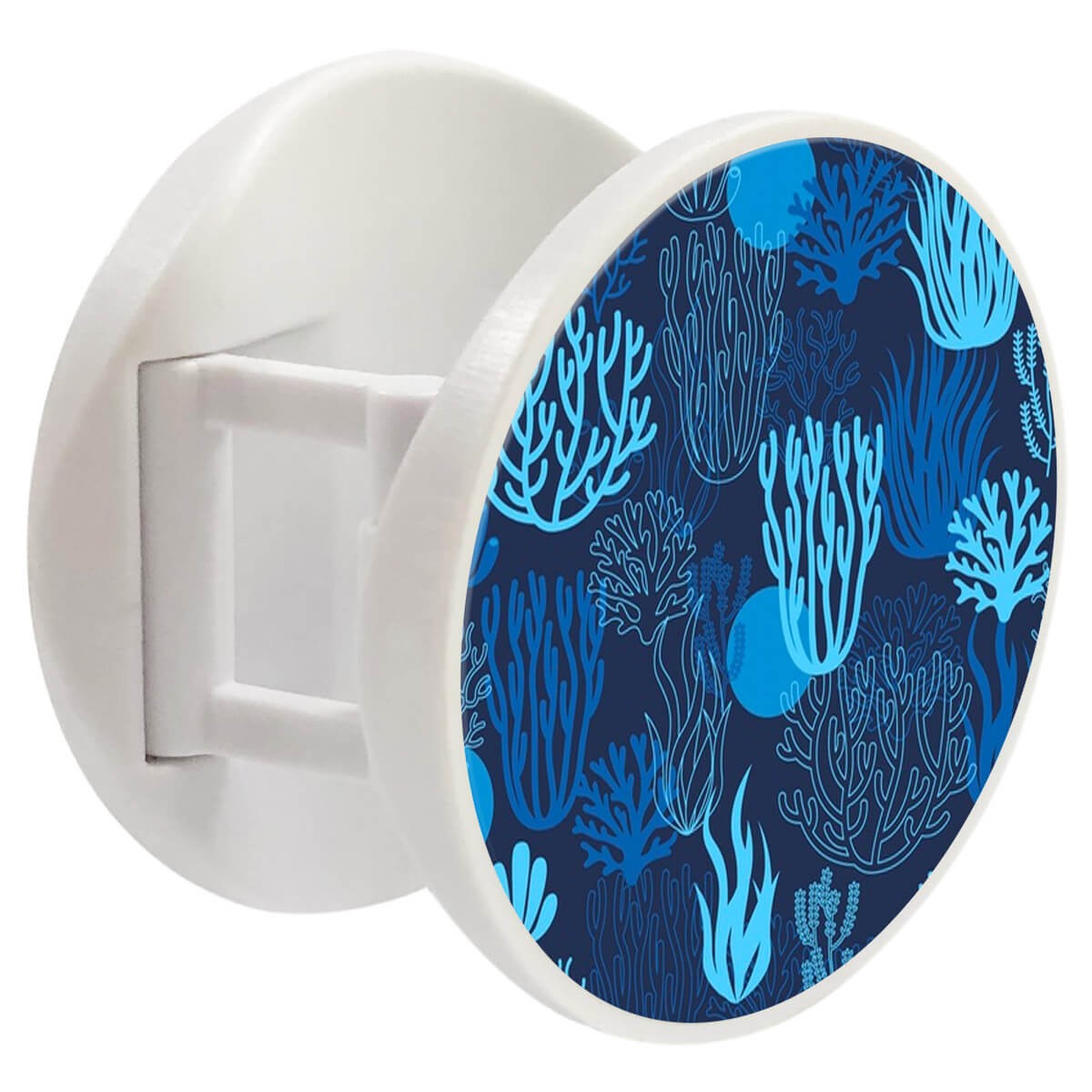 Grip imprimé | Design Corail bleu