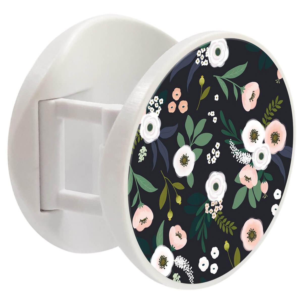 Grip imprimé | Design Flowers Noir
