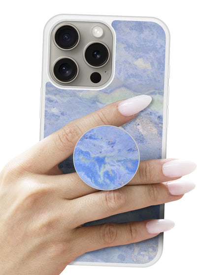 Grip imprimé | Design Marbre Bleu