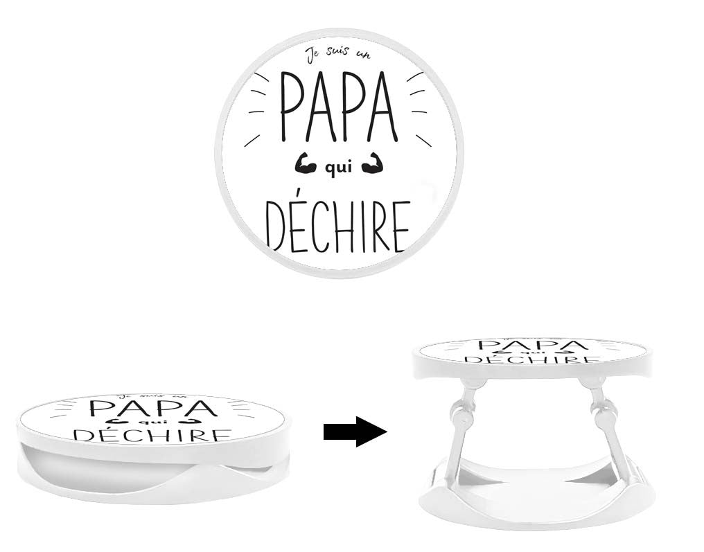 Grip imprimé | Design Papa qui déchire