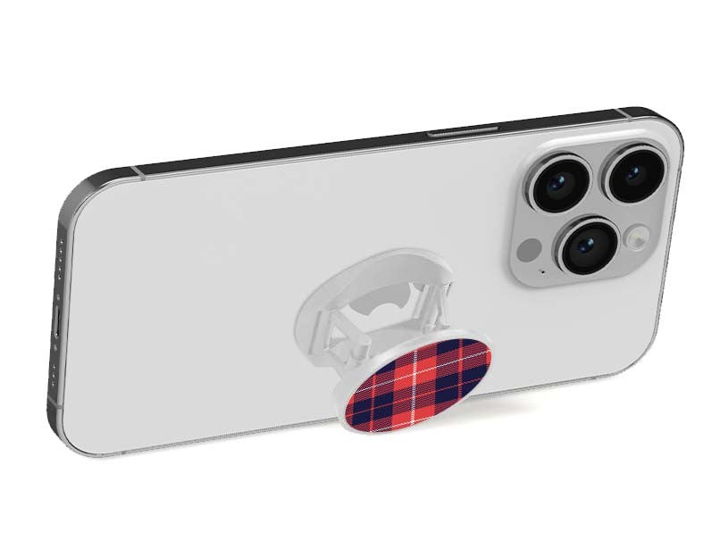 Grip imprimé | Design Tartan Rouge 2