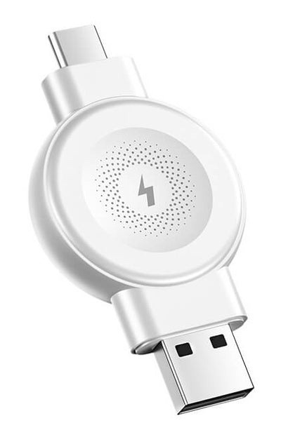 Chargeur Apple Watch 2,5W USB/USB-C - Blanc