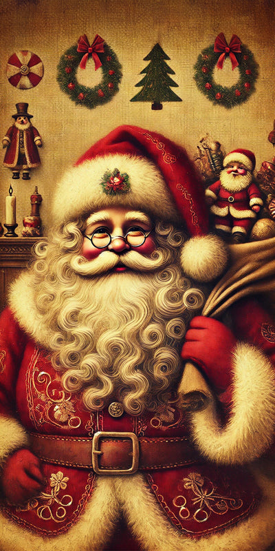 Père Noël Vintage