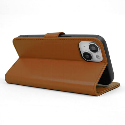 Etui languette en Simili cuir Camel
