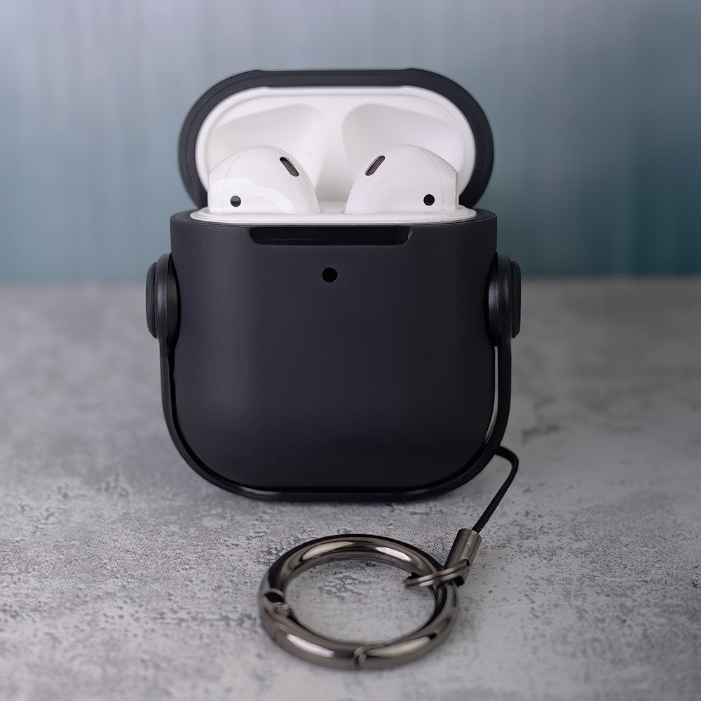 Coque pour AirPods / AirPods 2 Noir Casque