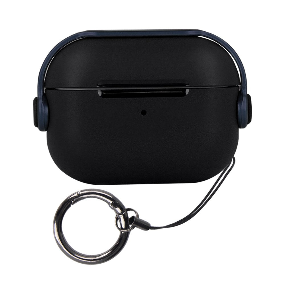 Coque pour AirPods / AirPods 2 Bleu marine Casque