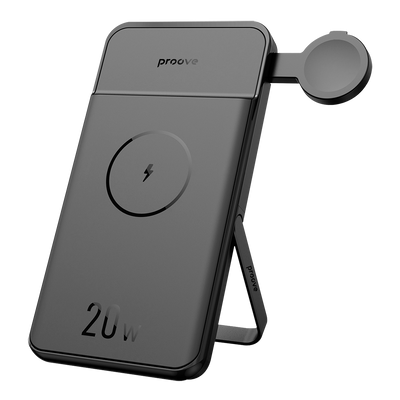 Batterie externe Power Bank Proove 2-en-1 10000mAh 20W Noir