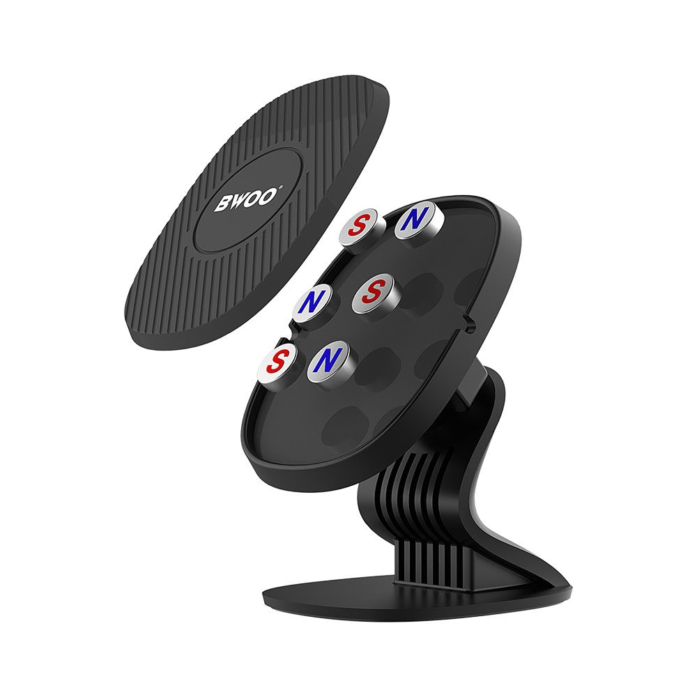 BWOO support voiture ZJ101 magnétique noir