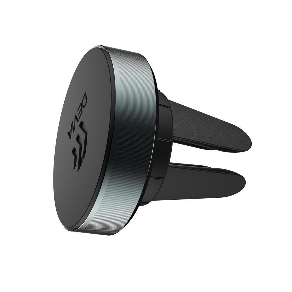 Devia support voiture EL072 magnétique pour ventilateur noir