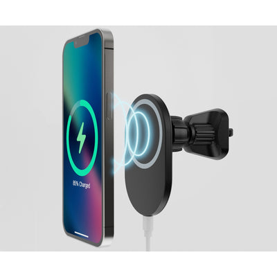 Forever MS magnétique support voiture pour ventilateur US-K-MS with wireless charger