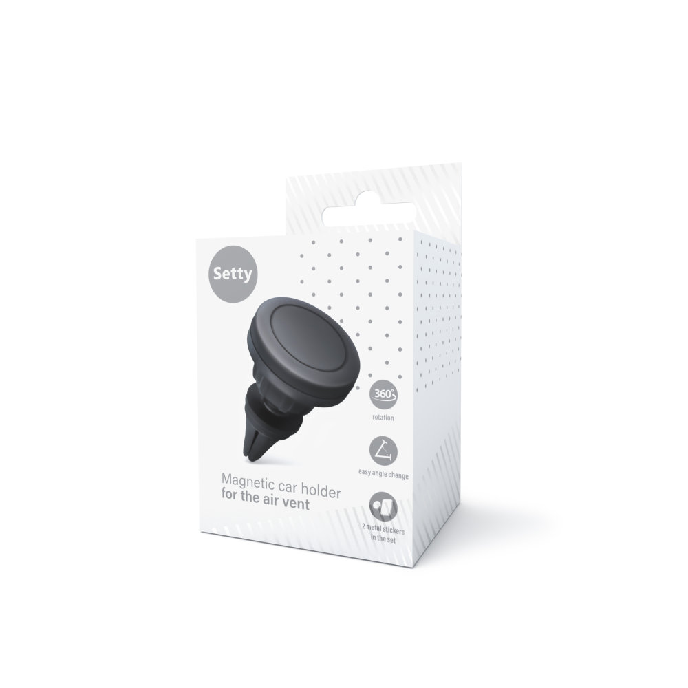 Setty support voiture pour ventilateur magnétique