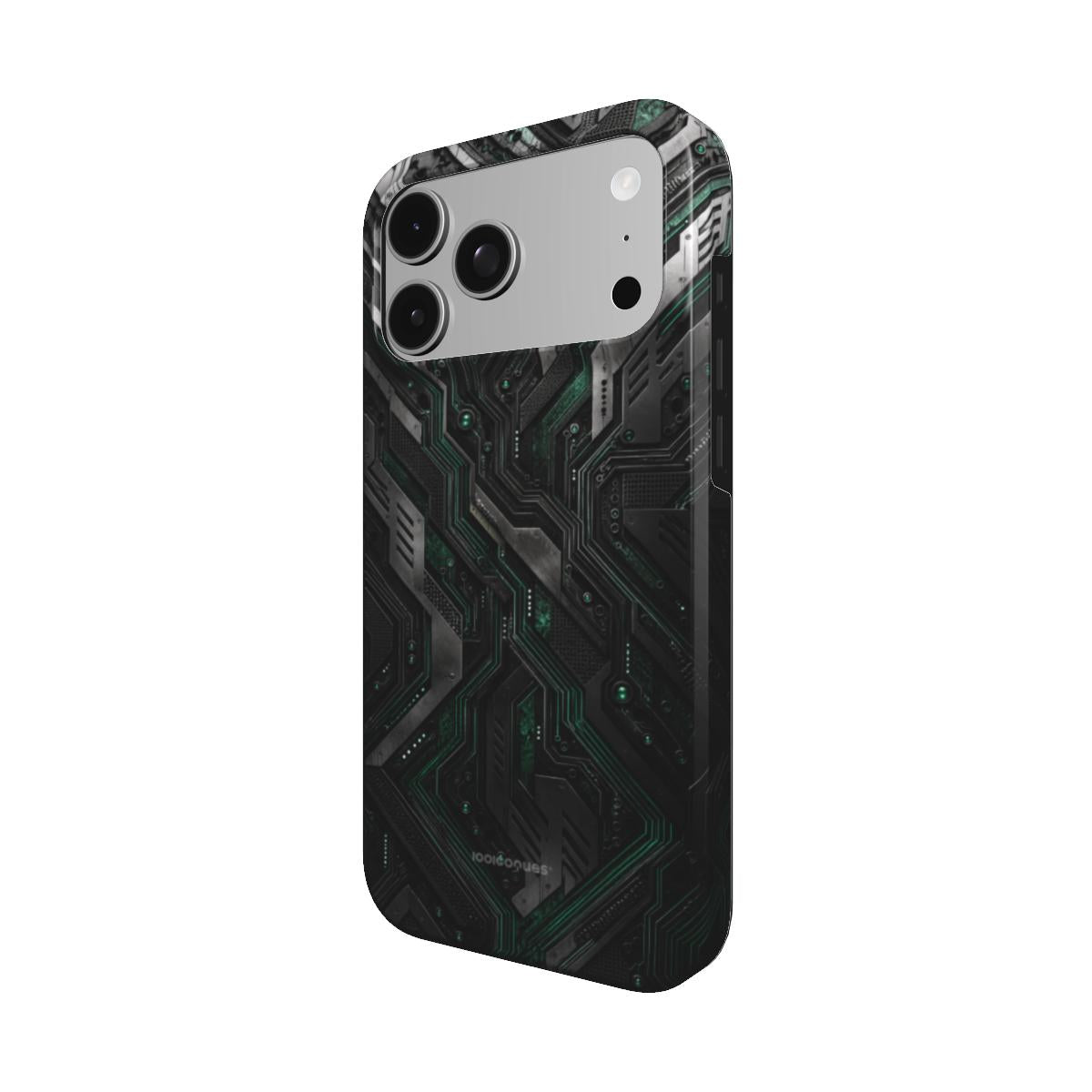 Coque Prestige Circuit vue de trois quarts, avec le rebord de la coque