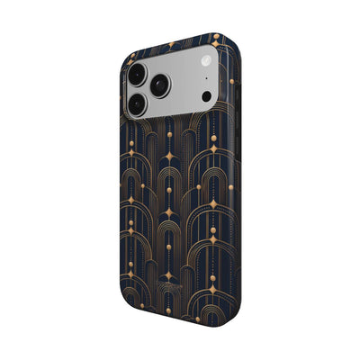 Coque Prestige Deco Nuit vue de trois quarts, avec le rebord de la coque