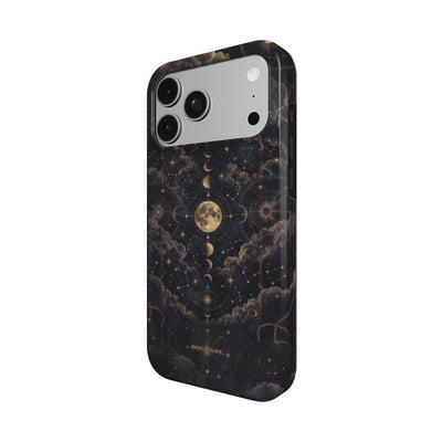Coque Prestige Éclipse vue de trois quarts, avec le rebord de la coque