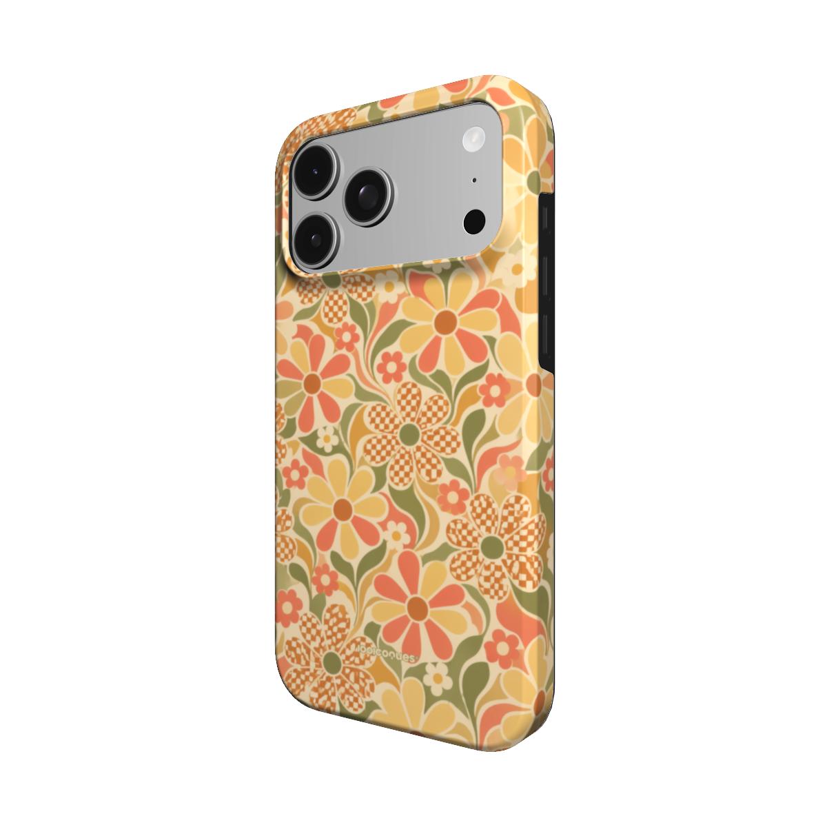Coque Prestige Marguerite vue de trois quarts, avec le rebord de la coque